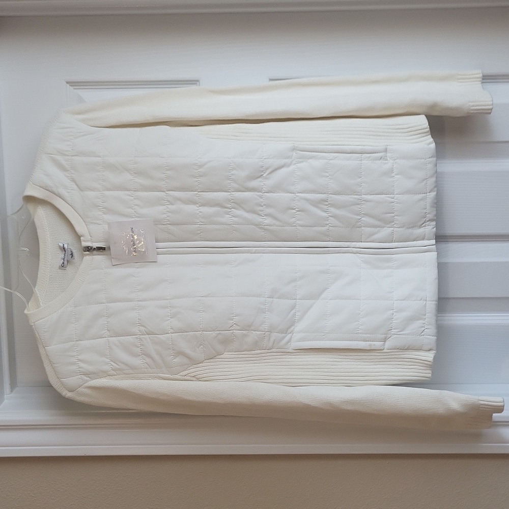 Croft & Barrow Women's Sweater Jacket Size L